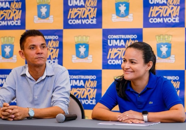 Débora Regis e Mateus Reis viajam a Brasília para tratar de novos equipamentos esportivos para Lauro de Freitas