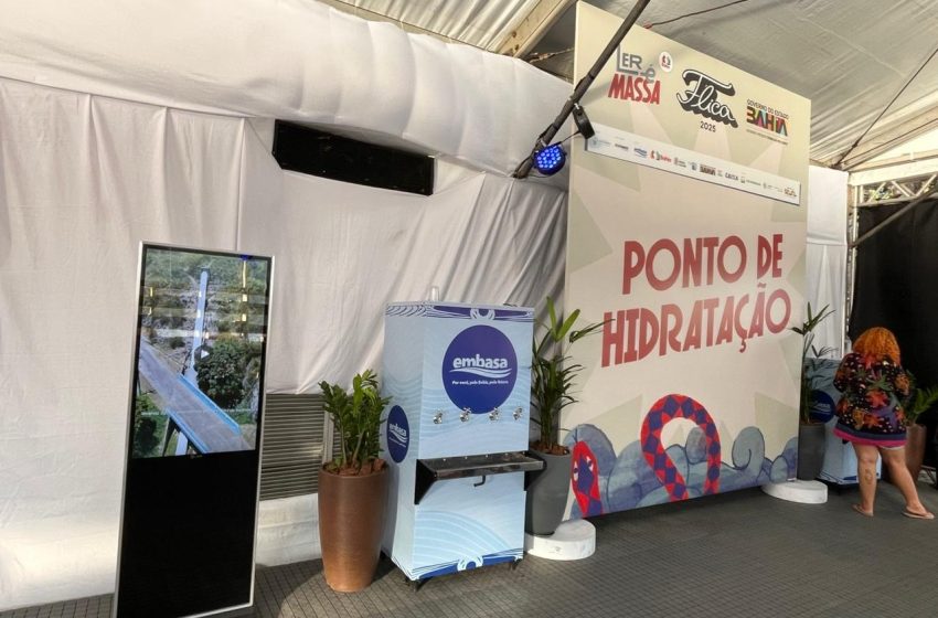 Embasa leva conhecimento e sustentabilidade à 13ª edição da Festa Literária  Internacional de Cachoeira (Flica)