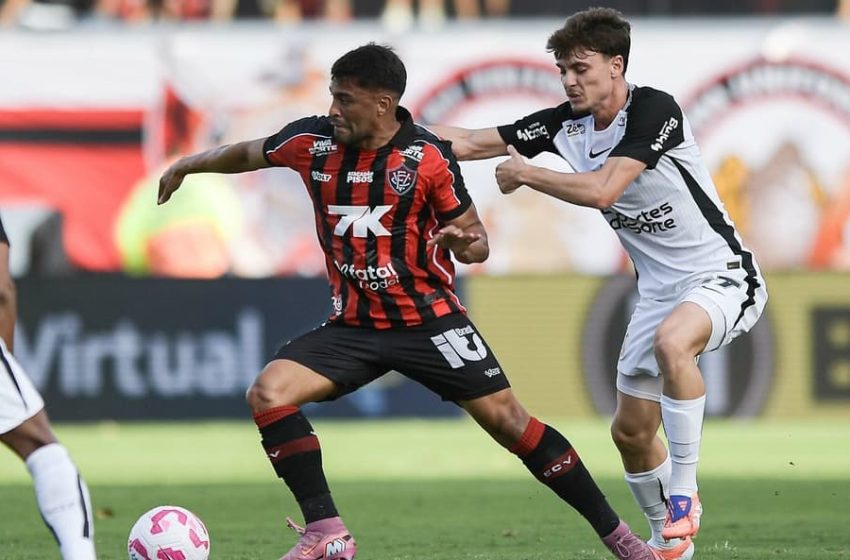 VERGONHA! Diante da sua torcida, Vitória perde para o Corinthians e segue na zona