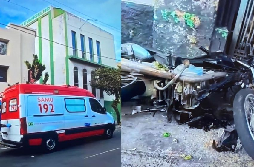 Motociclista morre e passageira fica ferida após acidente no Rio Vermelho