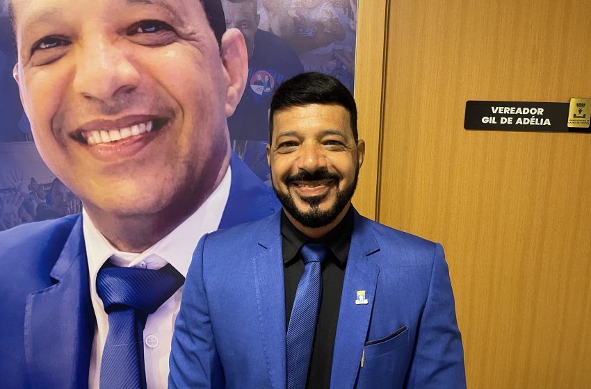 Vereador Gil de Adélia solicita reparos em parquinho do bairro Quingoma