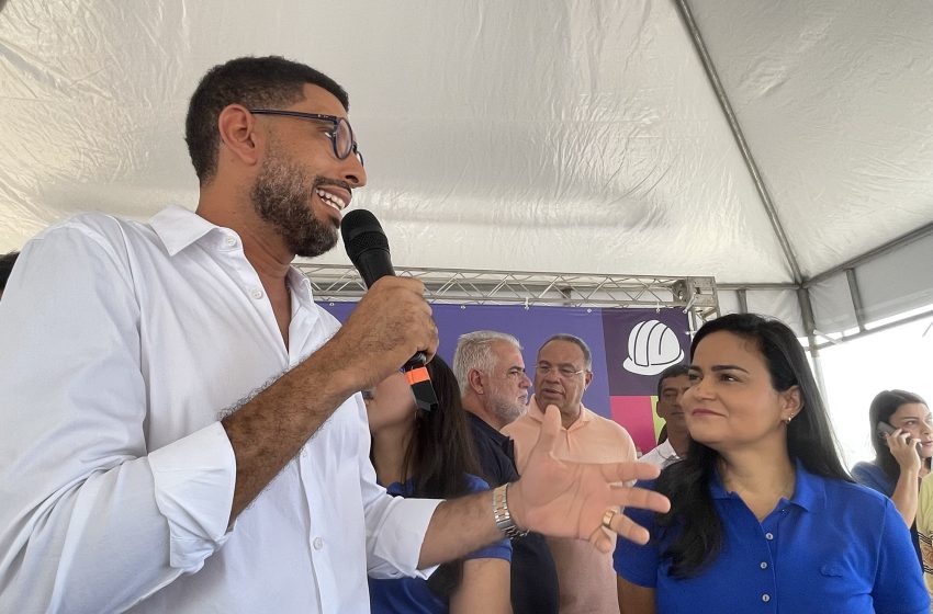 Vereador Sapucaia celebra retomada da obra da Creche do Jardim Castelão e destaca compromisso da prefeita Débora com as famílias de Lauro de Freitas