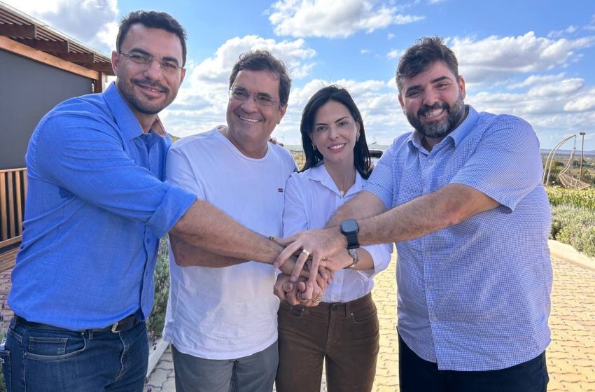 Prefeita de Morro do Chapéu cumpre agenda ao lado de secretários do governo Jerônimo