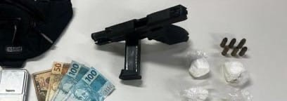 Homem morre após confronto com a PM em Lauro de Freitas; arma e drogas são apreendidas