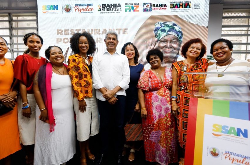 No bairro da Liberdade, Restaurante Popular Alaíde do Feijão é entregue com requalificação do Governo do Estado