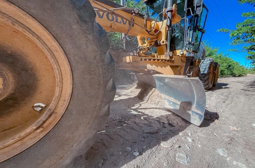 Areia Branca e Caji recebem melhorias viárias