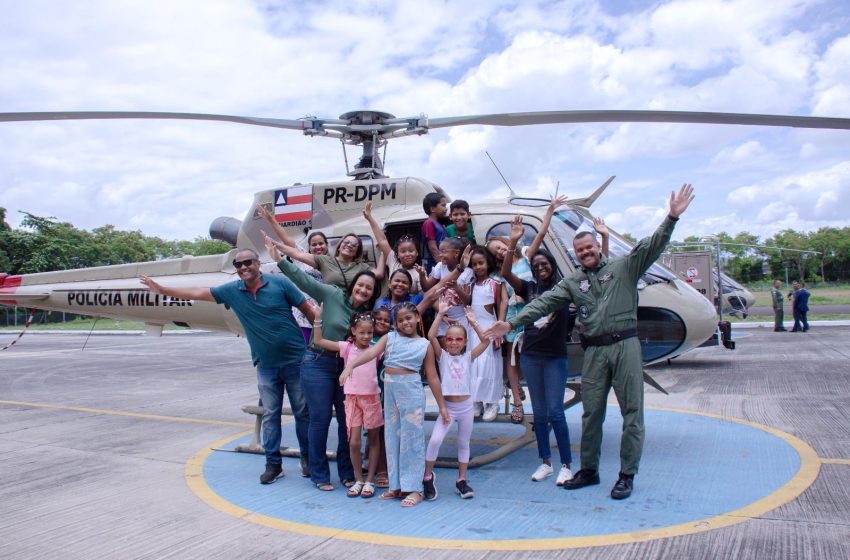  Secretária da Semdesc celebra experiência transformadora de crianças do CRAS Caji em visita ao GRAER