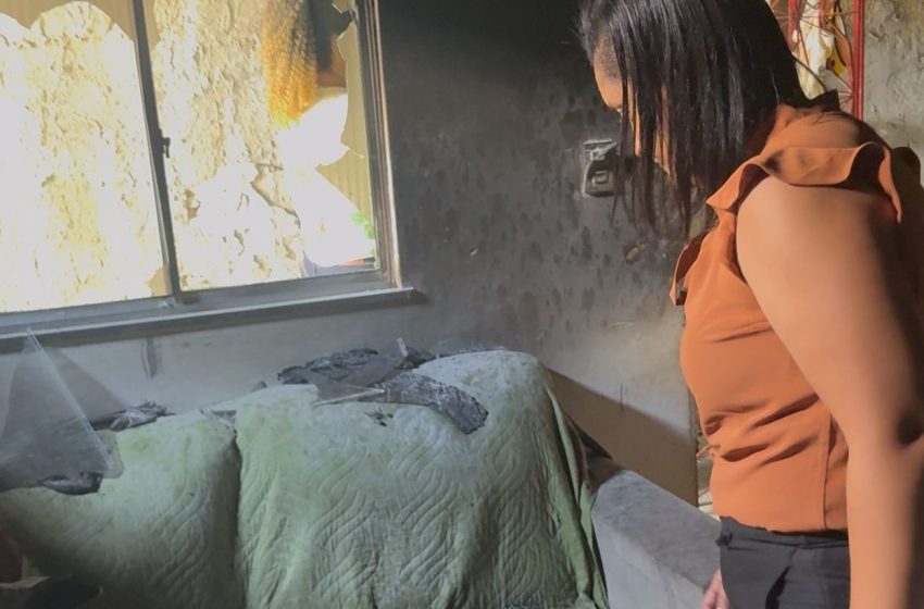 SEMDESC presta apoio total a família que teve casa incendiada no Quingoma