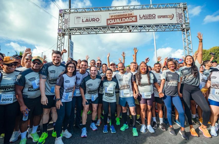  Corrida da Igualdade encerra Novembro Negro com recorde de participação em Lauro de Freitas