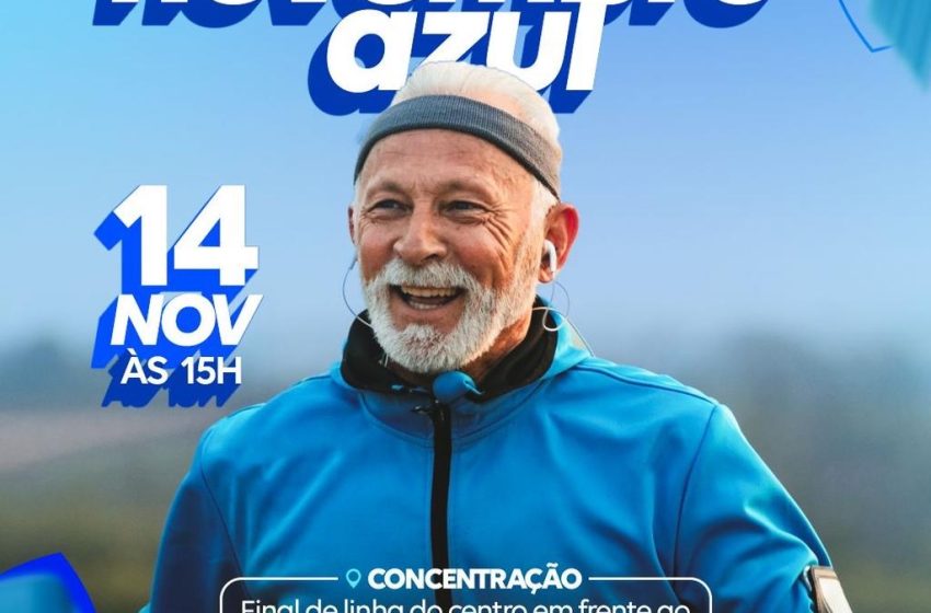  Prefeitura promove Caminhada do Novembro Azul para conscientização da saúde do homem