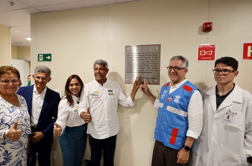  Novo ambulatório oncológico do Aristides Maltez é inaugurado e Osid recebe reforço de R$ 30 milhões para ampliar serviços