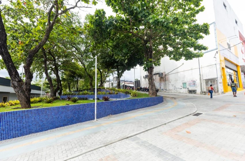  Camaçari: Seinfra conclui mais uma etapa da obra de requalificação do Centro Histórico