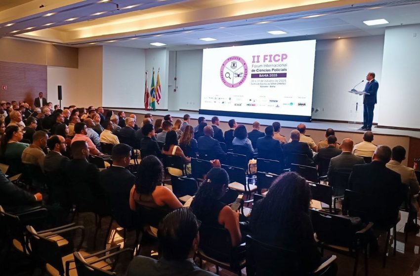  Vice-governador Geraldo Júnior comemora sucesso do II Fórum Internacional de Ciências Policiais: “sem ciência, não há segurança sustentável”