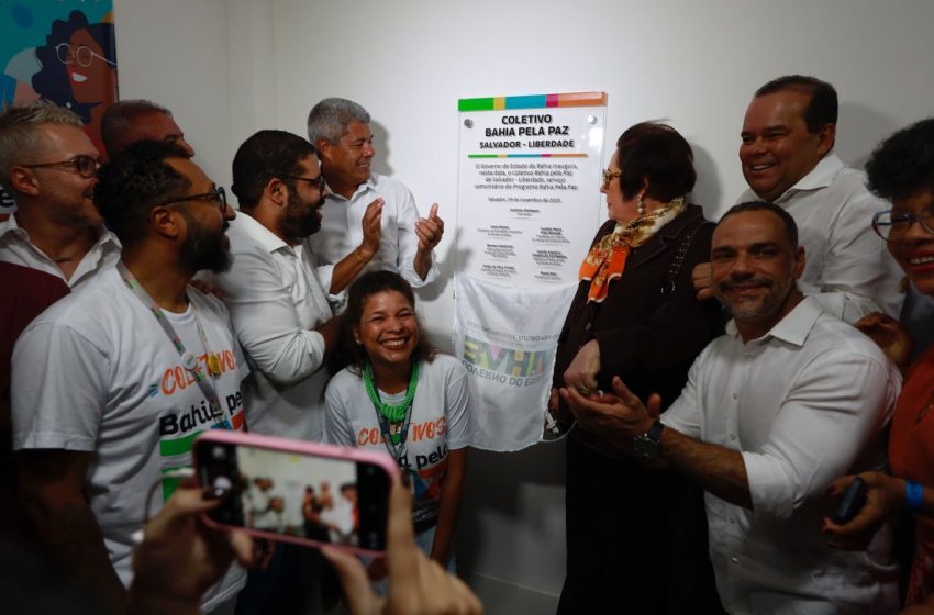  Governo do Estado entrega Coletivo Bahia pela Paz na Liberdade e fortalece cuidado com juventude negra