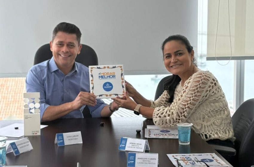  Débora Regis estuda implantação de programa habitacional inspirado no “Morar Melhor” em Lauro de Freitas