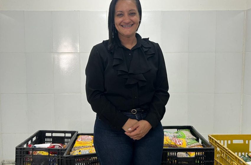  “Um apoio essencial às famílias”, destaca Diana sobre doação de alimentos em Lauro de Freitas