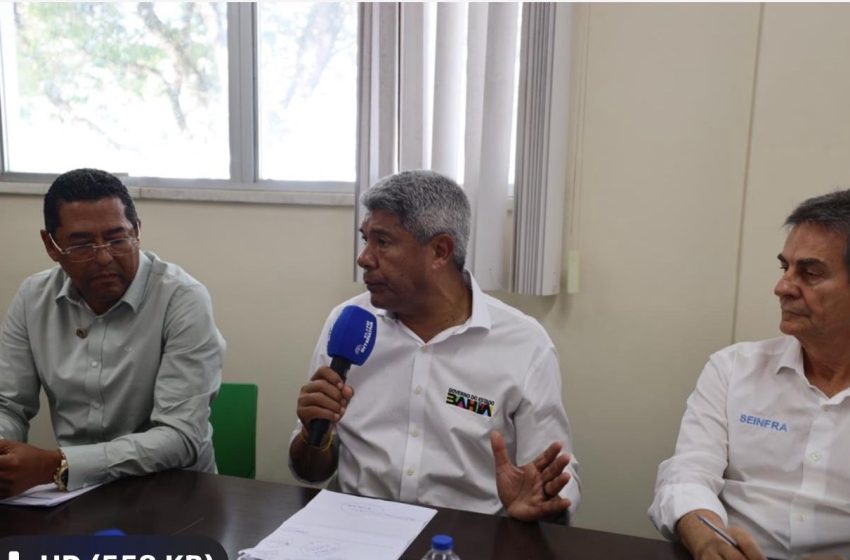 Jerônimo visita Barro Preto, sela apoio político e anuncia pacote de obras históricas para o município