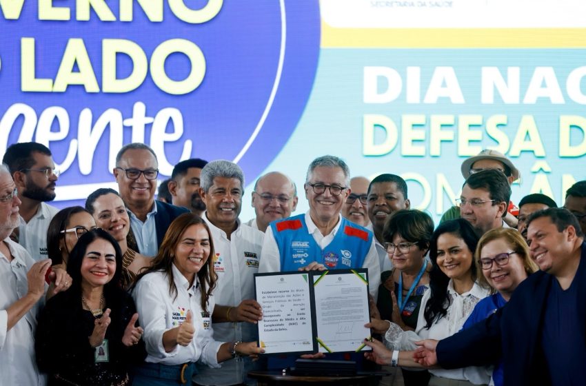  Em Lauro de Freitas, Bahia inaugura primeiro hospital de transição do SUS e anuncia pacote superior a R$ 2,5 bilhões para ampliar combate ao câncer