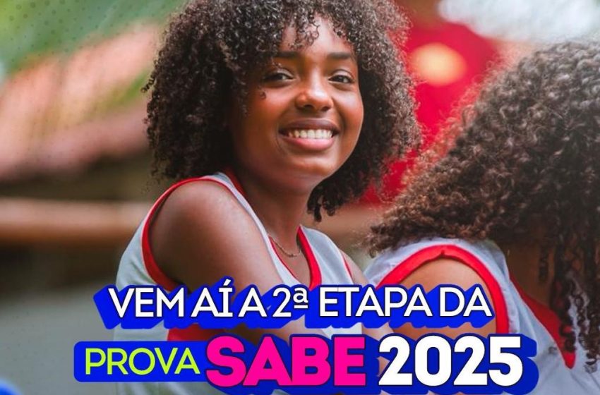 Estudantes do 2º ano da rede municipal de ensino participam da segunda etapa do SABE 2025