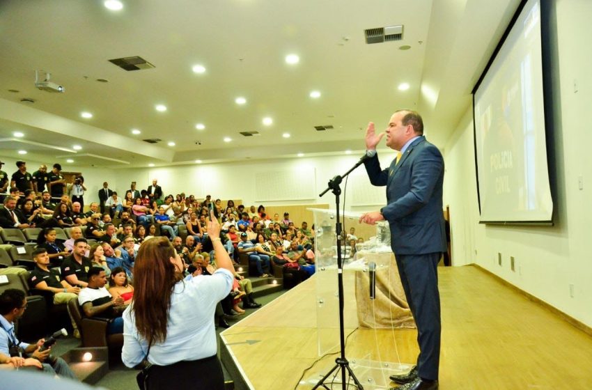 Vice-governador Geraldo Júnior participa do Dia D da Operação que resultou na apreensão de 2.181 celulares e 26 prisões em flagrante