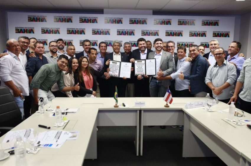 Mais infraestrutura: Estado assina convênios e anuncia pavimentação de rodovias em zonas rurais da Bahia