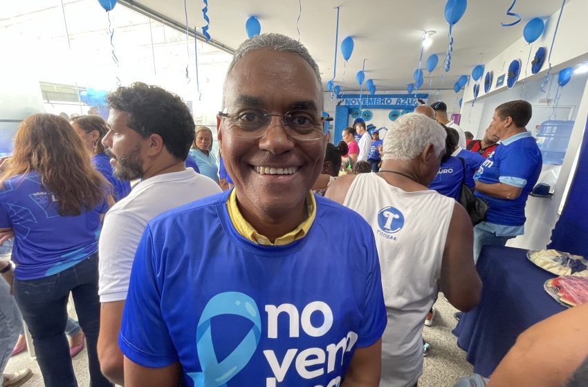  “A maior medicina é a prevenção”, afirma vereador Edilson Ferreira no Novembro Azul
