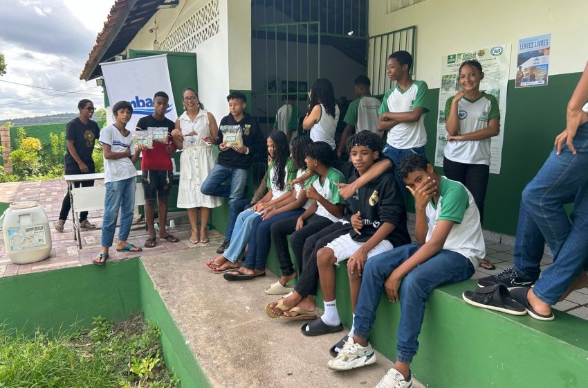  Embasa promove oficina de produção de mudas de Ipê na Chapada Diamantina