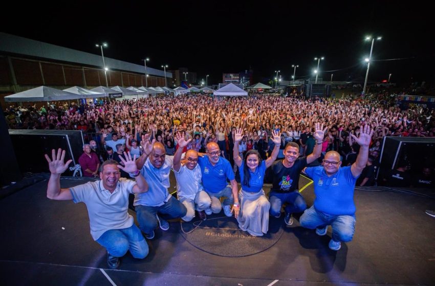 Prefeita Débora Regis comemora primeira edição do Celebra Lauro em sua gestão
