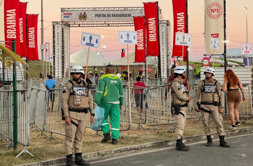  Festival Virada Salvador 2026 conta com dois acessos pela orla e reforço na segurança