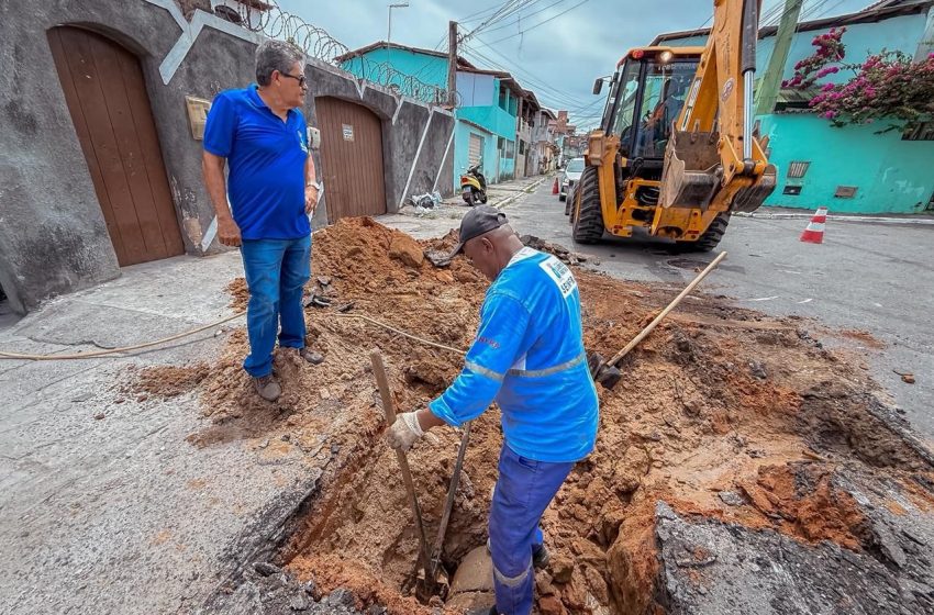  Vila Praiana passa por intervenção na rede de drenagem para evitar alagamentos