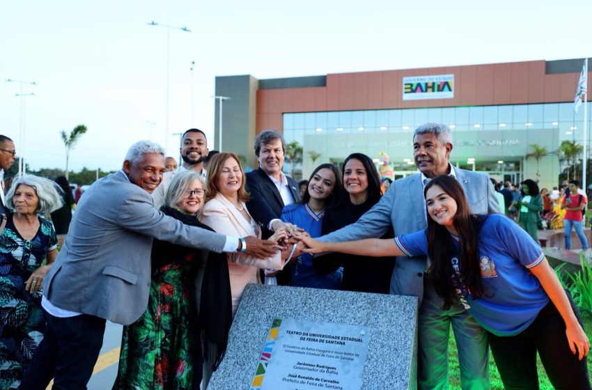 Governo do Estado inaugura Teatro Central da UEFS e amplia espaço cultural e acadêmico no campus