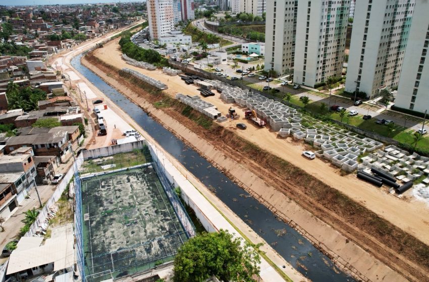 Governo do Estado investe R$ 500 milhões em macrodrenagem para transformar Salvador