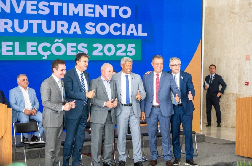 Bahia terá mais de R$ 3 bilhões do PAC para investir em 293 obras nas áreas de educação, saúde e saneamento em 2026