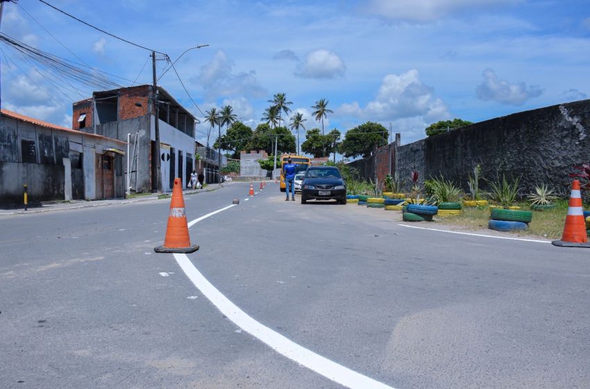 Vida Nova recebe reforço na sinalização viária para aumentar a segurança no trânsito