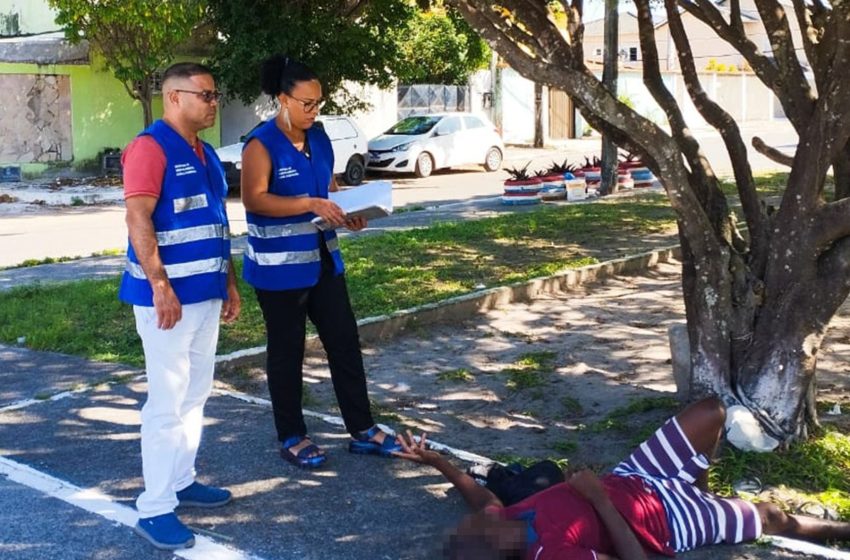  Prefeitura reforça ações de acolhimento e assistência à população em situação de rua em Lauro de Freitas