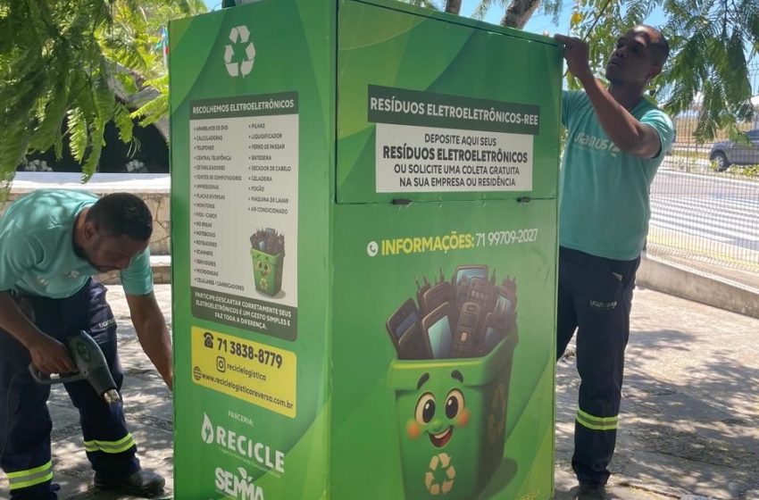  Prefeitura de Lauro de Freitas inicia implantação do Programa de Coleta de Resíduos Eletrônicos