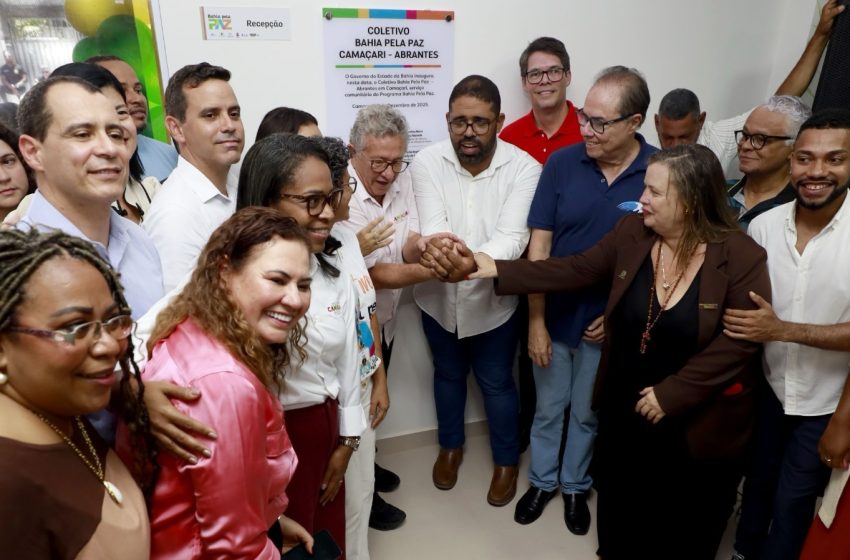 Estado inaugura dois Coletivos Bahia Pela Paz em Camaçari; estrutura atenderá até 500 famílias por mês na RMS