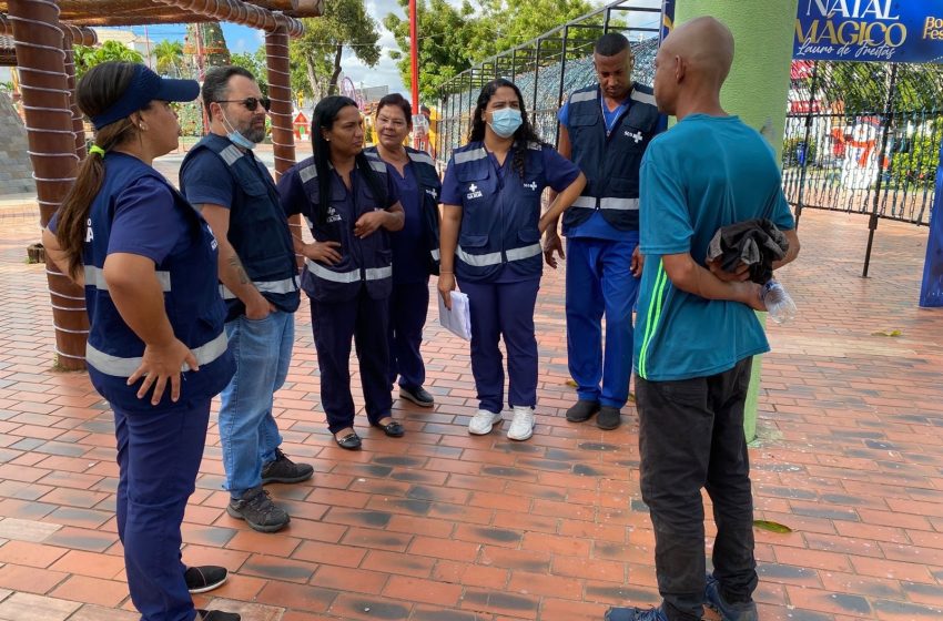 Prefeitura realiza ação do Consultório na Rua no Centro