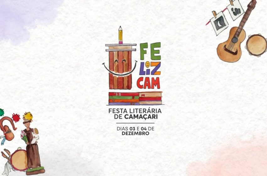  1ª Festa Literária de Camaçari começa nesta quarta-feira com programação diversificada