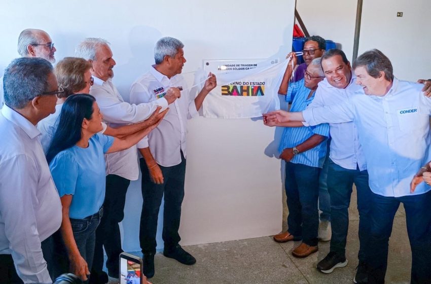 Geraldo Júnior afirma que novo galpão de triagem de resíduos sólidos valoriza trabalho dos catadores em Salvador