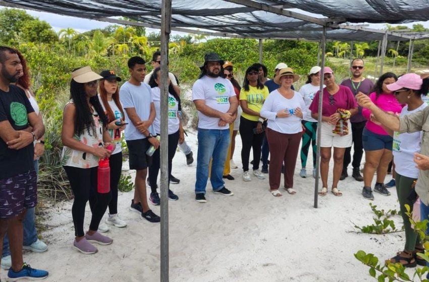  Professores concluem curso de Educação Ambiental com visita pedagógica ao Rio Joanes