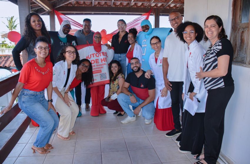 Dezembro Vermelho: Lauro de Freitas reforça prevenção, testagem e cuidado no enfrentamento ao HIV e ISTs