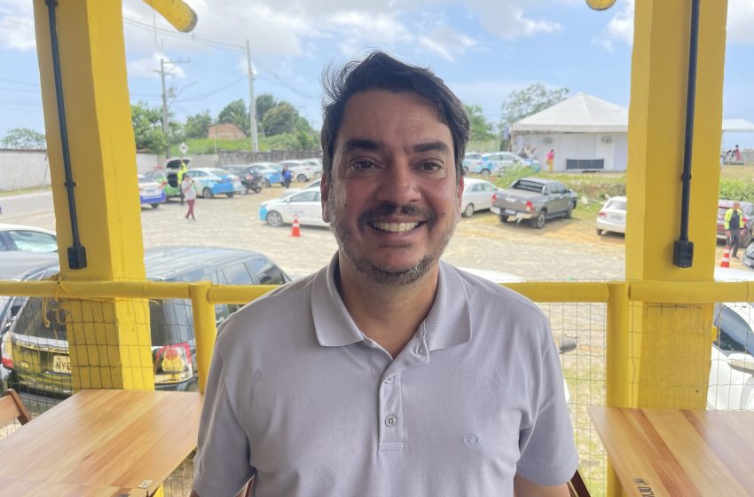  Em Quingoma, Pedro Tavares ressalta importância do Lauro Fila Zero para a saúde de Lauro de Freitas