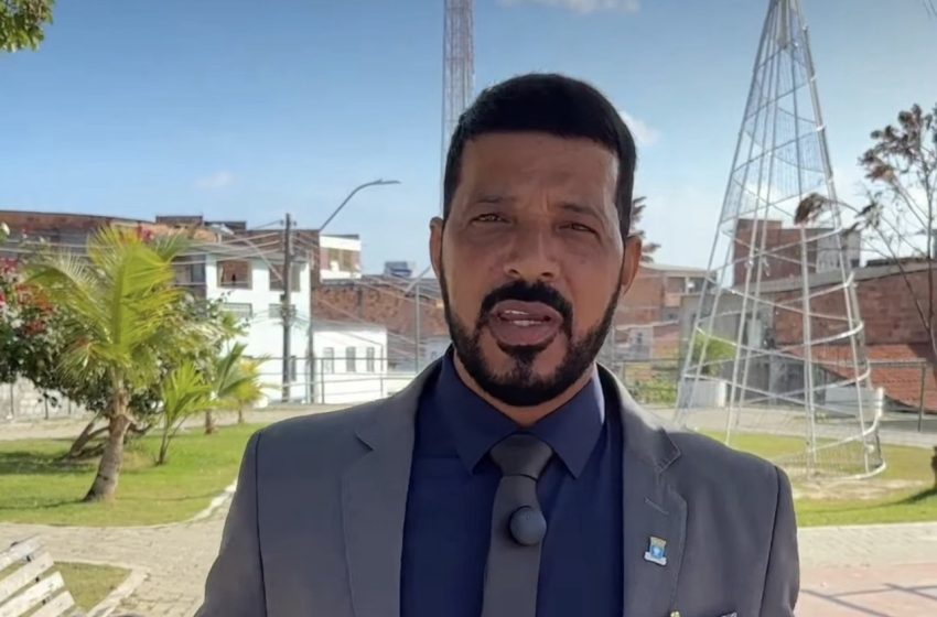 Vereador Gil de Adélia repudia vandalismo em iluminação natalina e agradece à prefeita Débora Regis por melhorias em Vida Nova