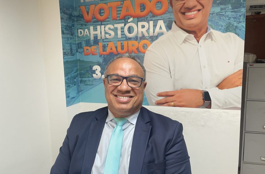 Vereador César Grandão apresenta PL que visa a redução da taxa de esgotamento sanitário cobrada pela Embasa em Lauro de Freitas