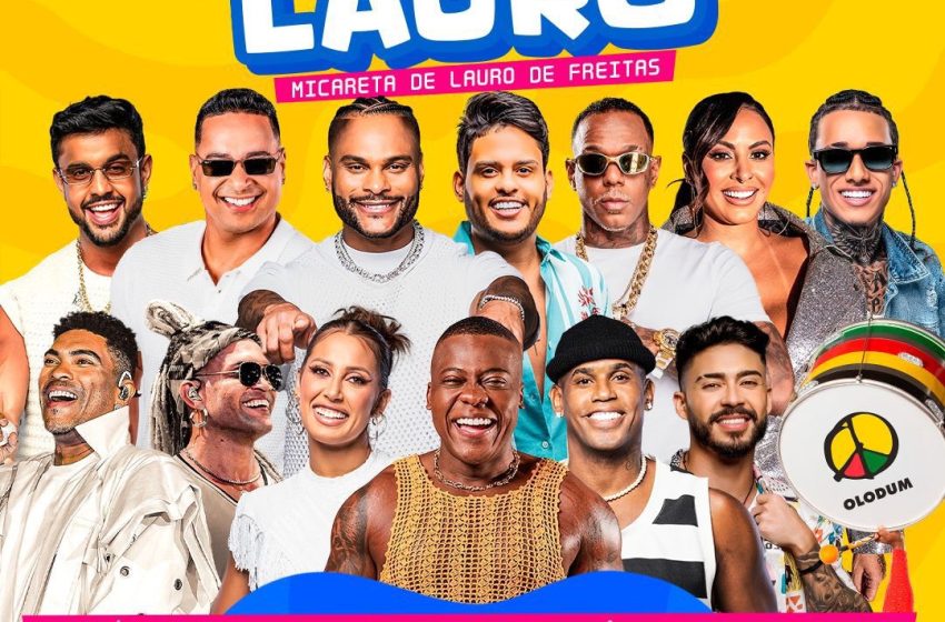  Xanddy Harmonia e Timbalada estão entre as atrações da Mica Lauro