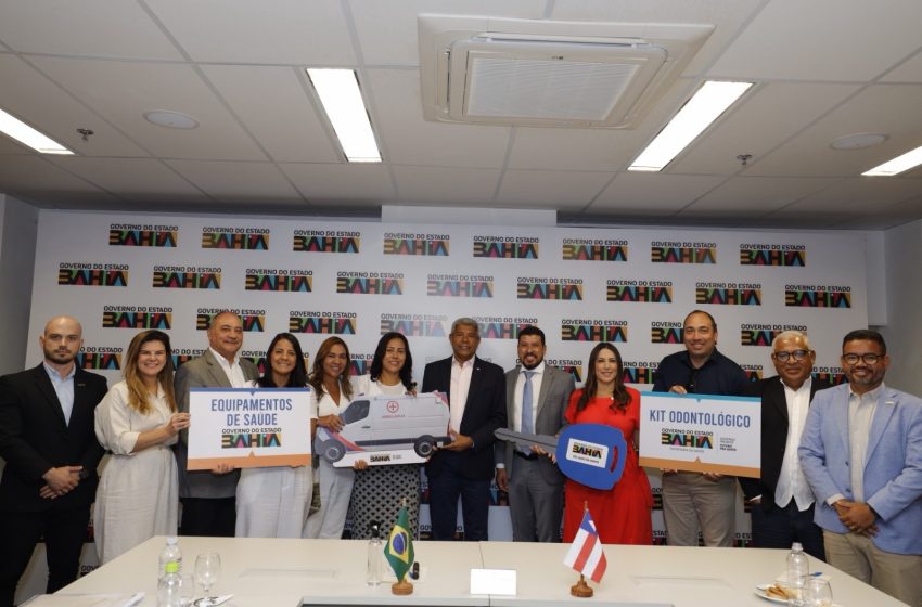 Governador se reúne com Prefeitura de Itabela para planejamento da saúde; ambulâncias e equipamentos foram entregues pelo Estado