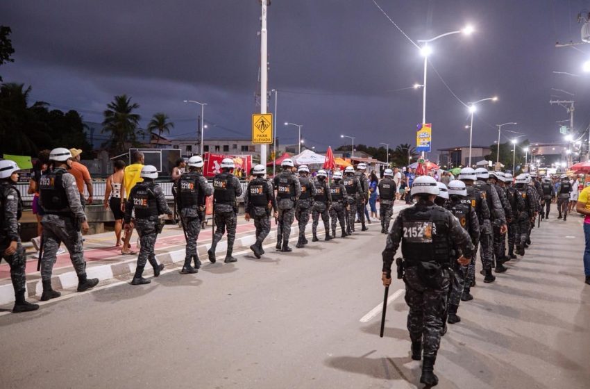  Segurança integrada garante tranquilidade para cerca de 120 mil foliões na Mica Lauro 2026