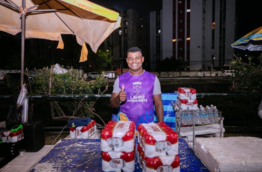  Mica Lauro garante renda extra para os ambulantes que atuam dentro do circuito da festa