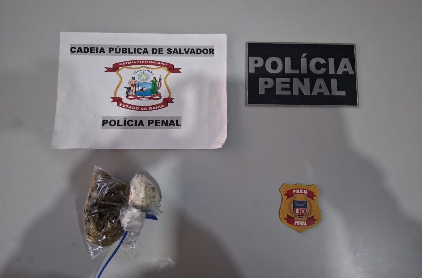  Mulheres são flagradas tentando levar drogas escondidas no corpo para dentro de presídio em Salvador